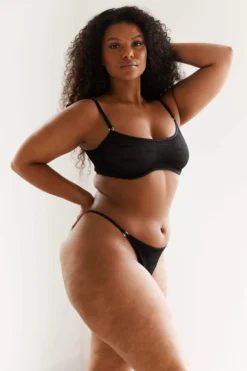 Lounge Underwear Bügel-BH Sets Bold Mesh Bra (Set) - Black