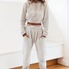 Lounge Underwear Teddy Joggers - Frosted Grey Jogger Und Hose