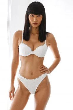 Lounge Underwear So Soft Ribbed T-Shirt Bra (Set) - White Bestsellers