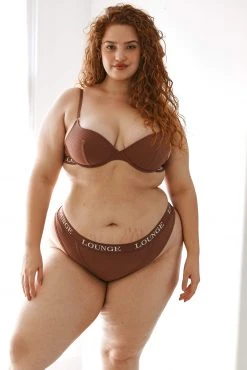 Lounge Underwear Bügel-BH Sets Ultra Comfort Ribbed T-Shirt Bra (Set) - Mocha