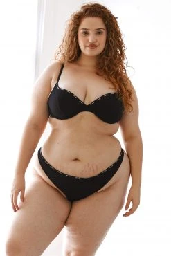 Lounge Underwear Bestsellers So Soft Ribbed T-Shirt Bra (Set) - Black