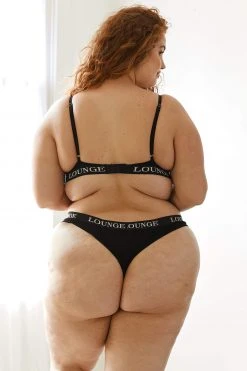 Lounge Underwear Ultra Comfort Ribbed T-Shirt Bra (Set) - Black Bügel-BH Sets