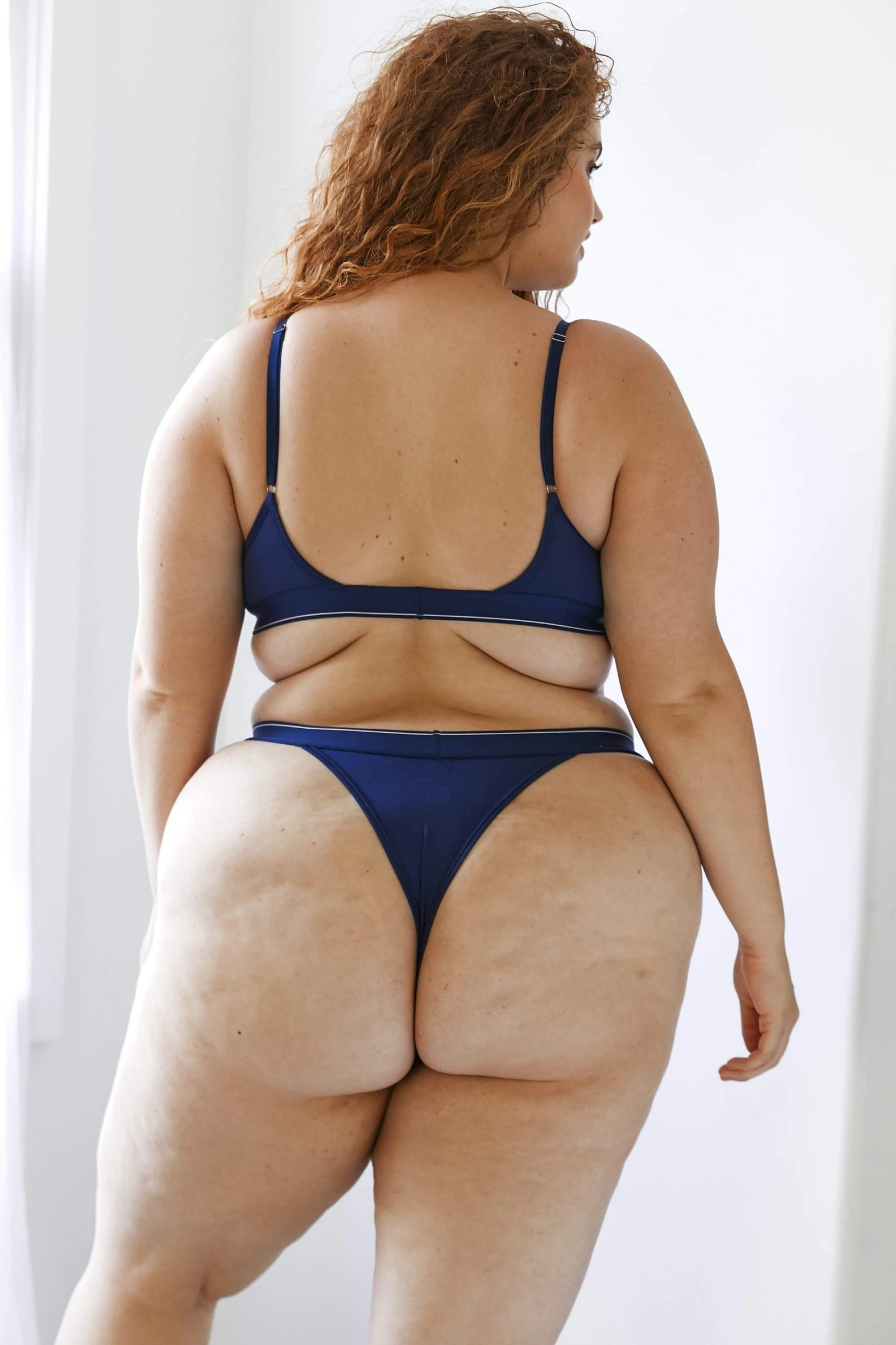 592A4257-1.jpg Lounge Underwear Bamboo Minimal Triangle Bra (Set) - Navy