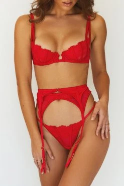 Lounge Underwear Outlet Sierra Intimates Bra (Set) - Red