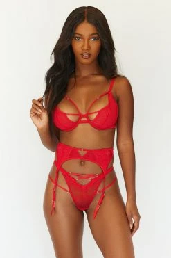 Lounge Underwear Maya Intimates Bra (Set) - Maroon