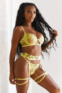 Lounge Underwear Ariella Intimates Bra (Set) - Yellow Lace