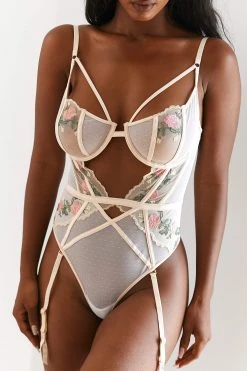 Lounge Underwear Outlet Outlet Skye Bodysuit - Champagne 4 Lounge Underwear Outlet Outlet Skye Bodysuit - Champagne