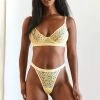 Lounge Underwear Outlet Outlet Balcony Bra (Set) - Lemon 2 Lounge Underwear Outlet Outlet Balcony Bra (Set) - Lemon