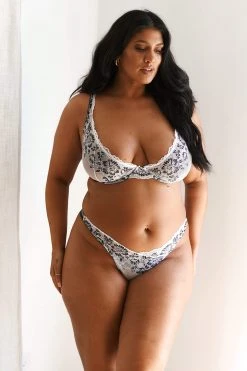 Lounge Underwear Sustainable Luxe Balcony Bra (Set) - Black