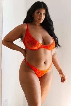 Lounge Underwear Nichtgepolsterte Sustainable Luxe Balcony Bra (Set) - Red 16 Lounge Underwear Nichtgepolsterte Sustainable Luxe Balcony Bra (Set) - Red