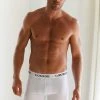 Lounge Underwear Boxershorts Boxers Three Pack - White