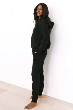 Lounge Underwear Bestsellers Basic Fitted Joggers - Black