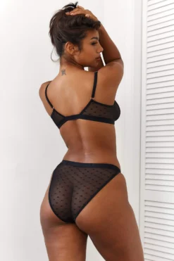 Lounge Underwear BH Ohne Bügel Sets Love Heart Mesh Triangle Bra (Set) - Black 16 Lounge Underwear BH Ohne Bügel Sets Love Heart Mesh Triangle Bra (Set) - Black