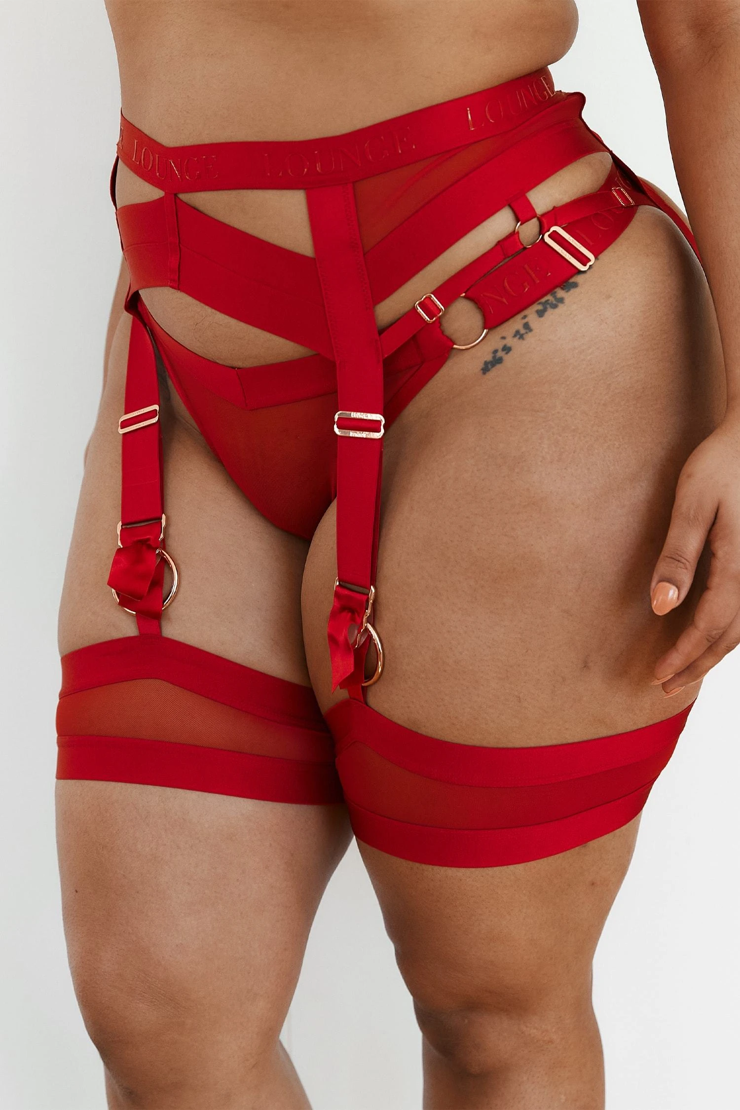 5MaroonVenusIntimatesSet-Tabria.jpg Lounge Underwear Venus Intimates Bra (Set) - Red