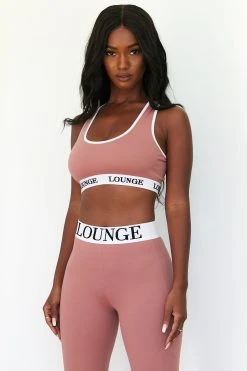 Lounge Underwear Outlet Reborn Bralette (Set) - Smoked Pink