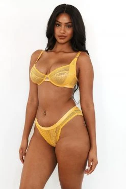 Lounge Underwear Liberty Balcony Bra (Set) - Mustard Bügel-BH Sets