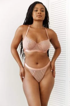 Lounge Underwear Chic Balcony Bra (Set) - Pink Bügel-BH Sets