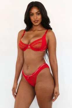 Lounge Underwear Liberty Balcony Bra (Set) - Red Bügel-BH Sets 8 Lounge Underwear Liberty Balcony Bra (Set) - Red Bügel-BH Sets