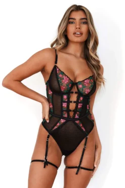 Lounge Underwear Bestsellers Brooke Bodysuit - Black