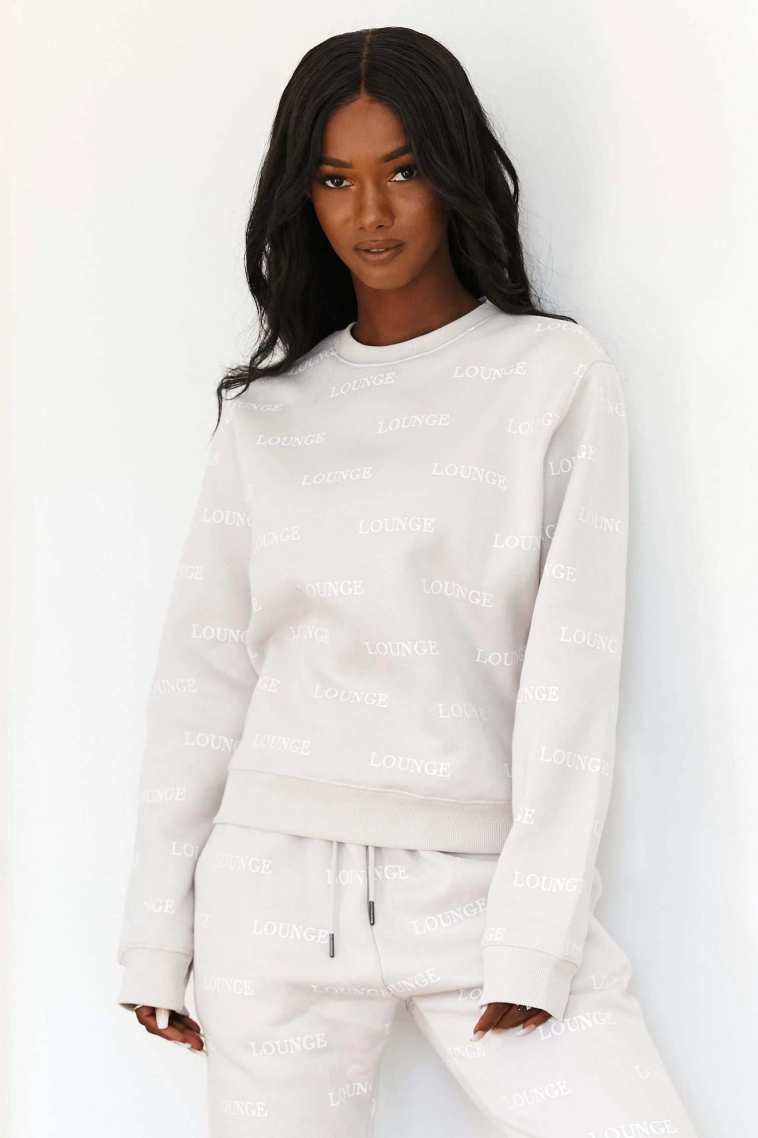 6CreamSignatureJumperEcommMariama.jpg Lounge Underwear Outlet Signature Jumper - Cream Outlet