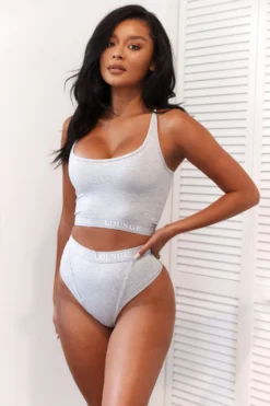 Lounge Underwear Bamboo Basic Bralette (Set) - Grey BH Ohne Bügel Sets 5 Lounge Underwear Bamboo Basic Bralette (Set) - Grey BH Ohne Bügel Sets