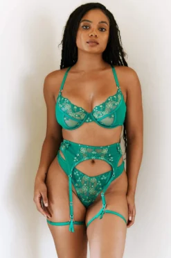 Lounge Underwear Harper Intimates Bra (Set) - Emerald 8 Lounge Underwear Harper Intimates Bra (Set) - Emerald