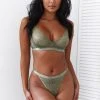 Lounge Underwear Outlet Outlet Balcony Bra (Set) - Khaki 2 Lounge Underwear Outlet Outlet Balcony Bra (Set) - Khaki