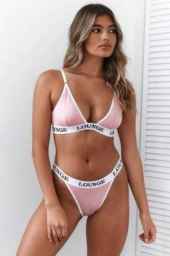 Lounge Underwear BH Ohne Bügel Sets Bamboo Triangle Bra (Set) - Pink 10 Lounge Underwear BH Ohne Bügel Sets Bamboo Triangle Bra (Set) - Pink