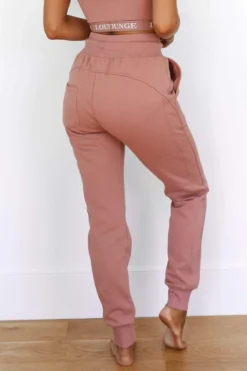 Lounge Underwear Outlet Rope Cord Joggers - Smoked Pink 5 Lounge Underwear Outlet Rope Cord Joggers - Smoked Pink