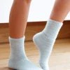 Lounge Underwear Embroidered Lounge Toastie Socks - Silver Schlaf