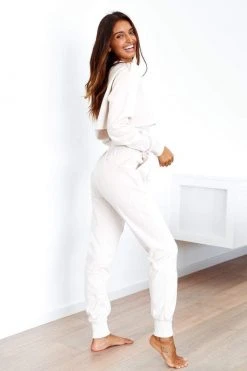 Lounge Underwear Bestsellers Rope Cord Joggers - Cream