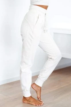 Lounge Underwear Bestsellers Rope Cord Joggers - Cream