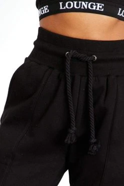 Lounge Underwear Jogger Und Hose Rope Cord Joggers - Black