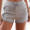 Lounge Underwear High Waisted Shorts - Grey