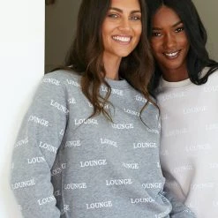 Lounge Underwear Outlet Signature Jumper - Grey Outlet