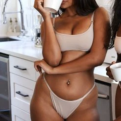 Lounge Underwear Essential Bralette (Set) - Mink BH Ohne Bügel Sets