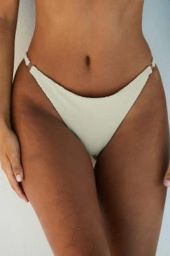 Lounge Underwear Bikinis Cali Textured Bikini Briefs (Set) - Olive