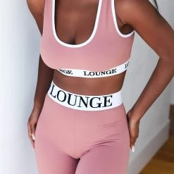 Lounge Underwear Outlet Reborn Bralette (Set) - Smoked Pink